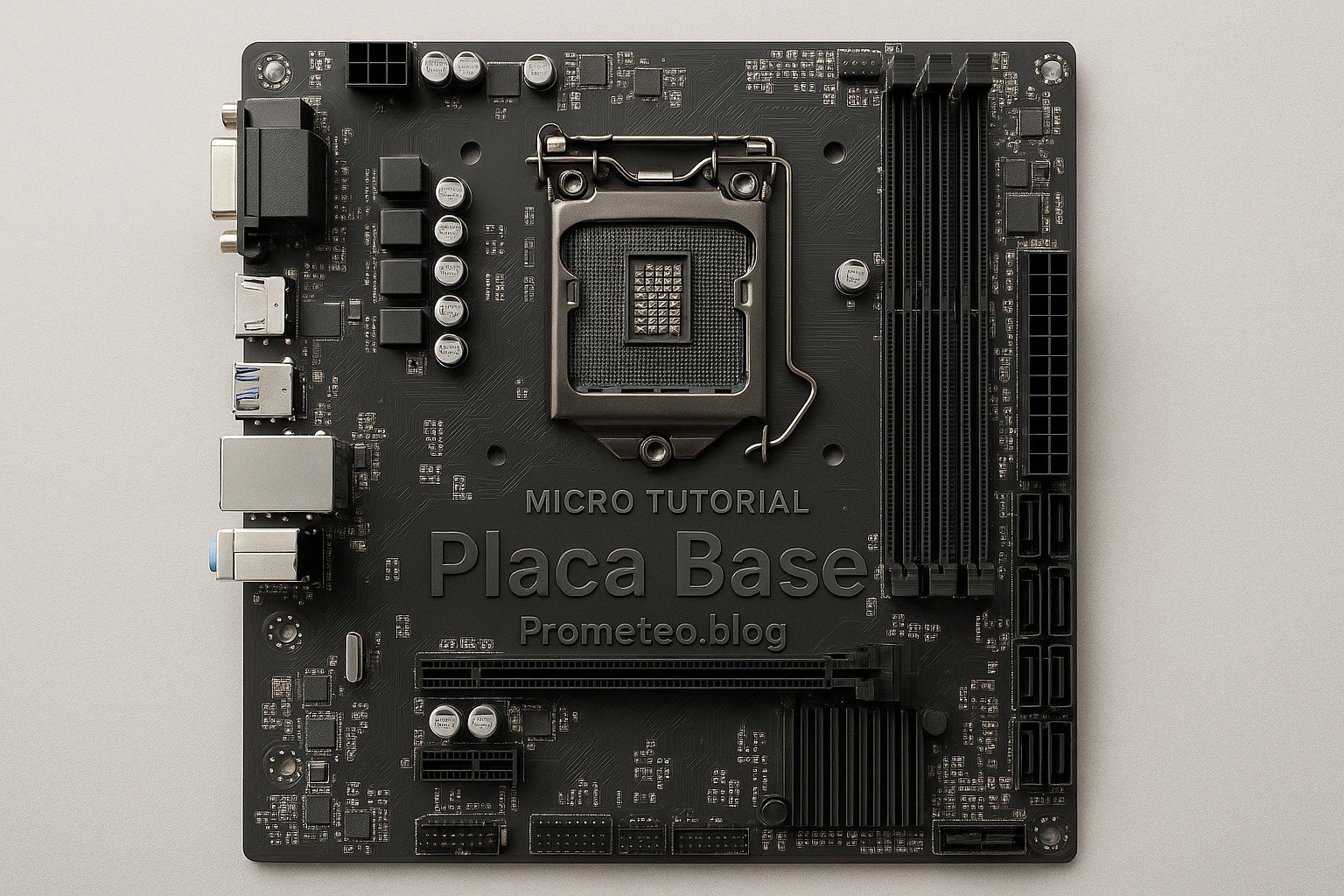 Micro Tutorial: Placa Base