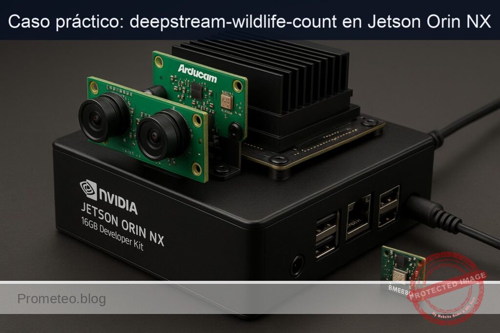 Caso práctico: deepstream-wildlife-count en Jetson Orin NX — hero
