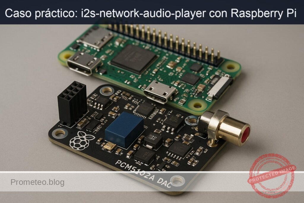 Caso práctico: i2s-network-audio-player con Raspberry Pi — hero