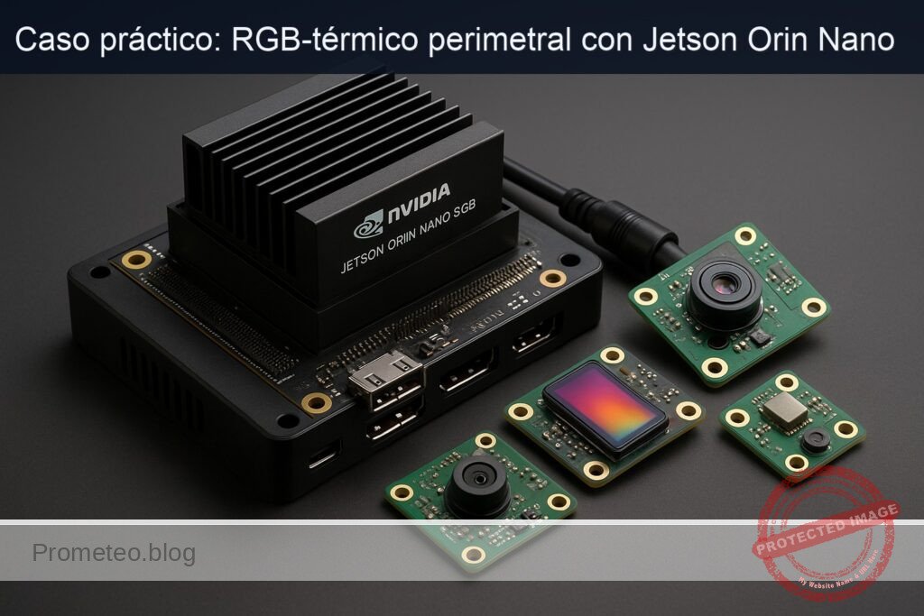 Caso práctico: RGB-térmico perimetral con Jetson Orin Nano — hero