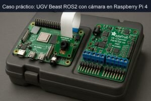Caso práctico: UGV Beast ROS2 con cámara en Raspberry Pi 4 — hero