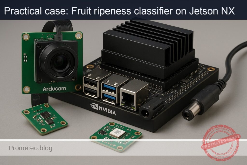 Practical case: Fruit ripeness classifier on Jetson NX — hero