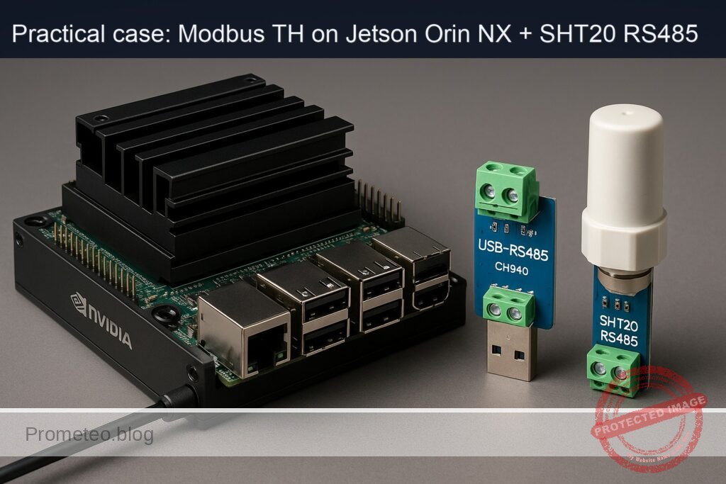Practical case: Modbus TH on Jetson Orin NX + SHT20 RS485 — hero