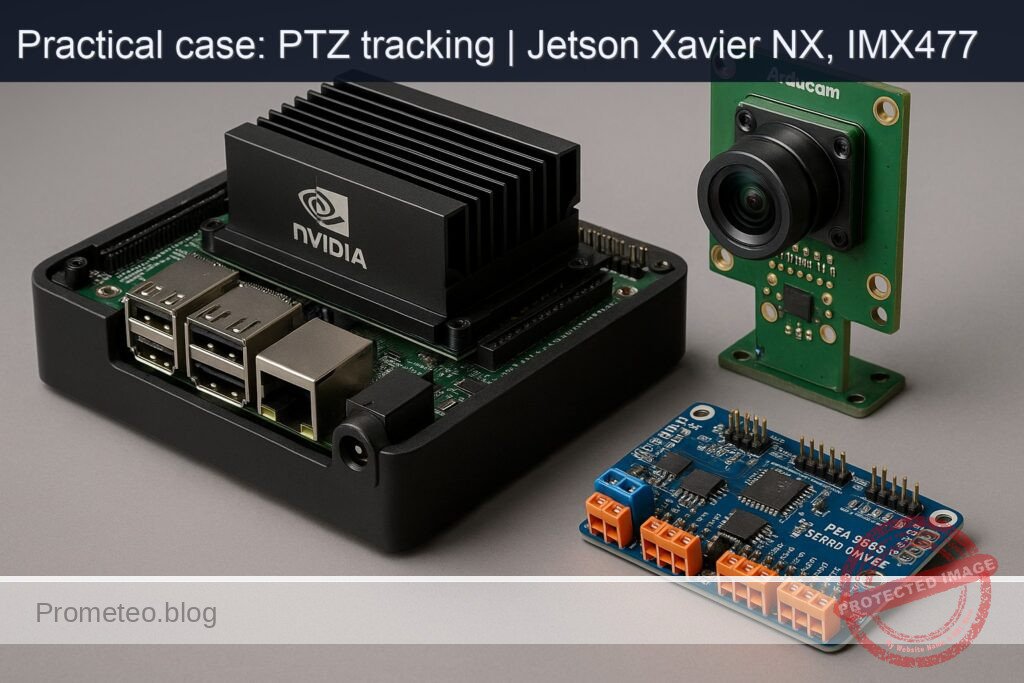 Practical case: PTZ tracking | Jetson Xavier NX, IMX477 — hero