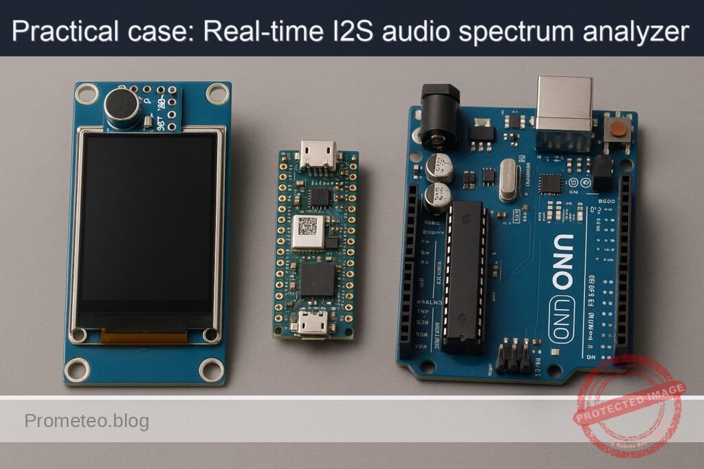 Practical case: Real-time I2S audio spectrum analyzer — hero