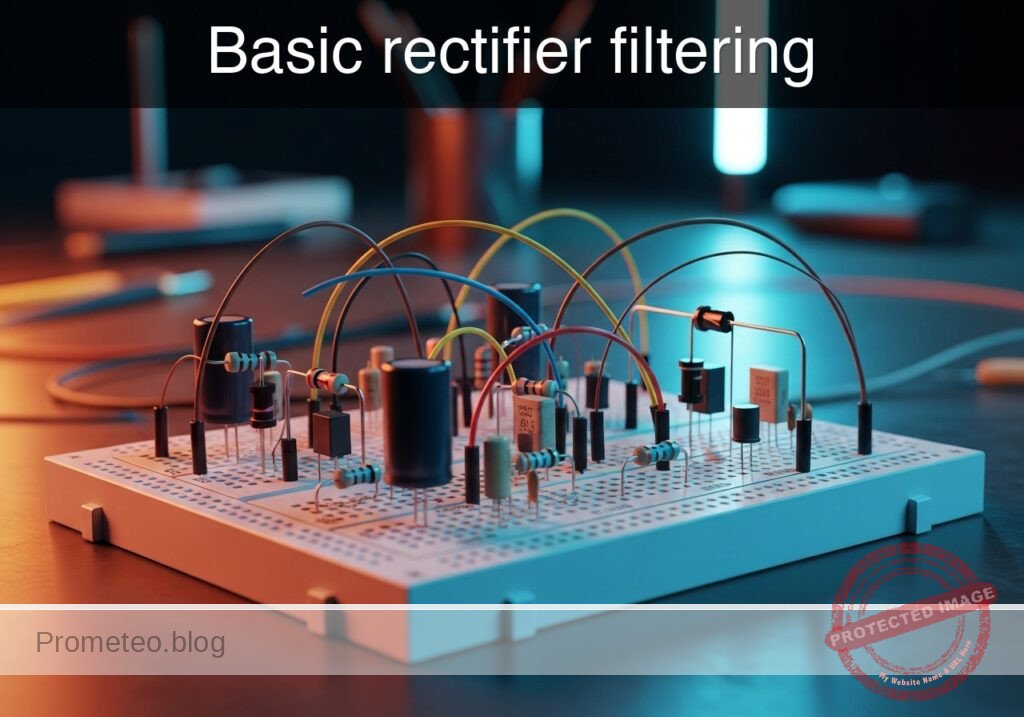 Basic rectifier filtering prototype (Maker Style)