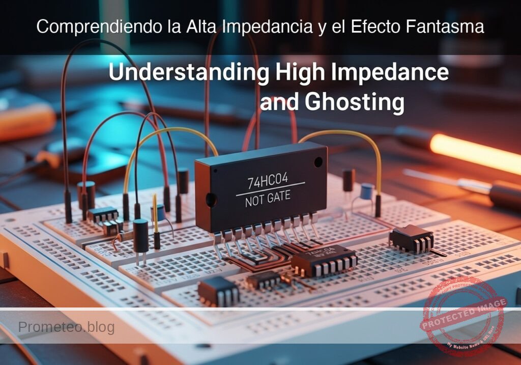 Prototipo de Comprendiendo la Alta Impedancia y el Efecto Fantasma (Maker Style)