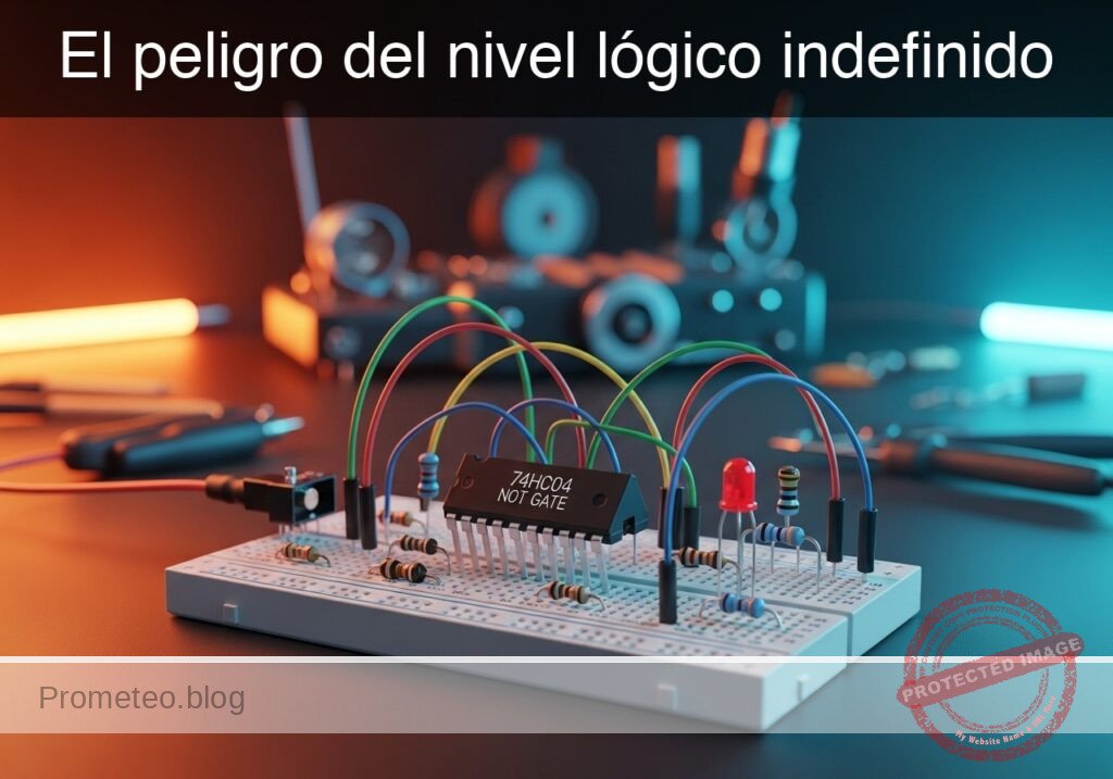 Prototipo de El peligro del nivel lógico indefinido (Maker Style)