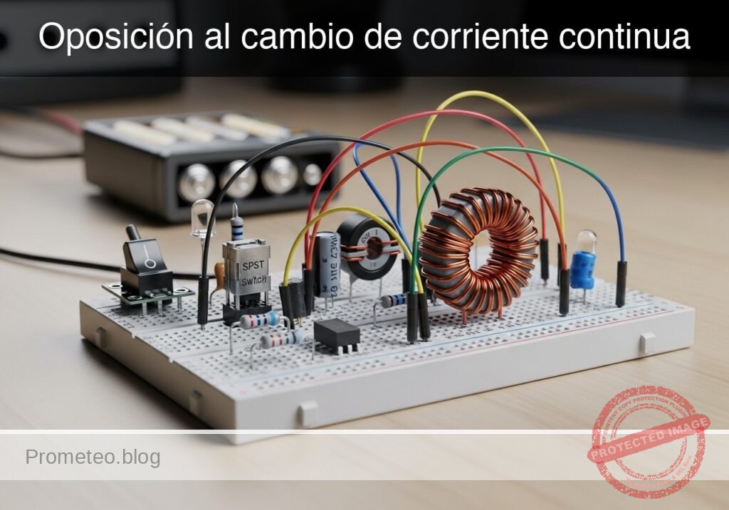 Prototipo de Oposición al cambio de corriente continua (Maker Style)