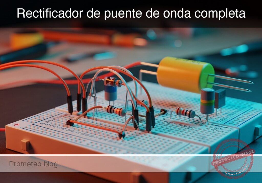 Prototipo de Rectificador de puente de onda completa (Maker Style)