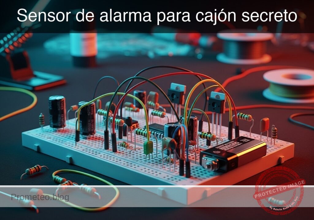 Prototipo de Sensor de alarma para cajón secreto (Maker Style)