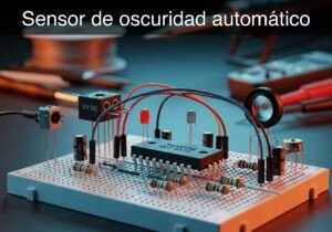 Prototipo de Sensor de oscuridad automático (Maker Style)