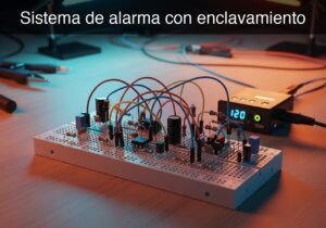 Prototipo de Sistema de alarma con enclavamiento (Maker Style)