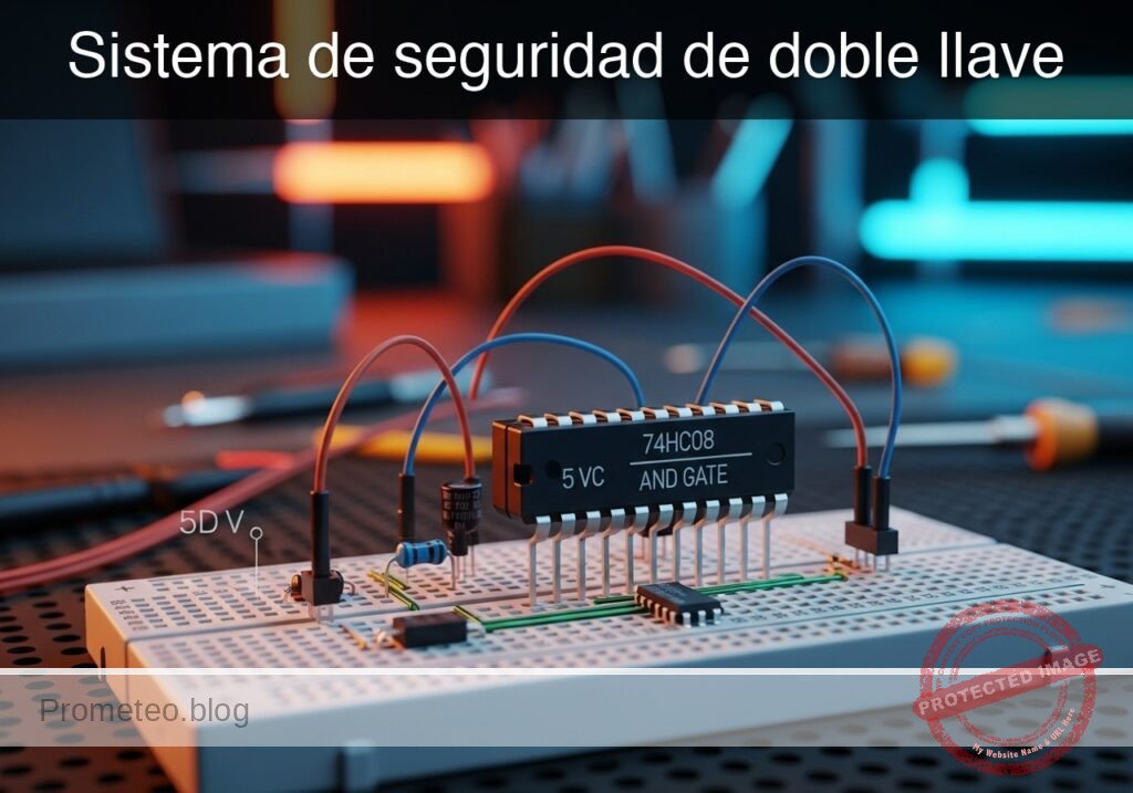 Prototipo de Sistema de seguridad de doble llave (Maker Style)