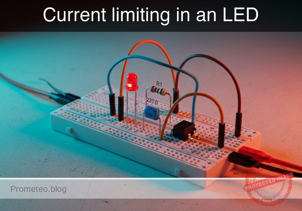 Current limiting in an LED prototype (Maker Style)