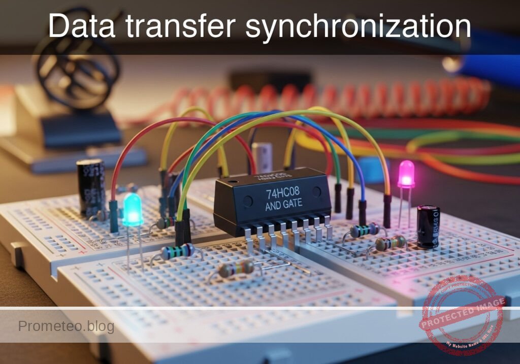 Data transfer synchronization prototype (Maker Style)