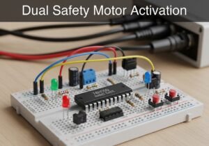 Dual Safety Motor Activation prototype (Maker Style)
