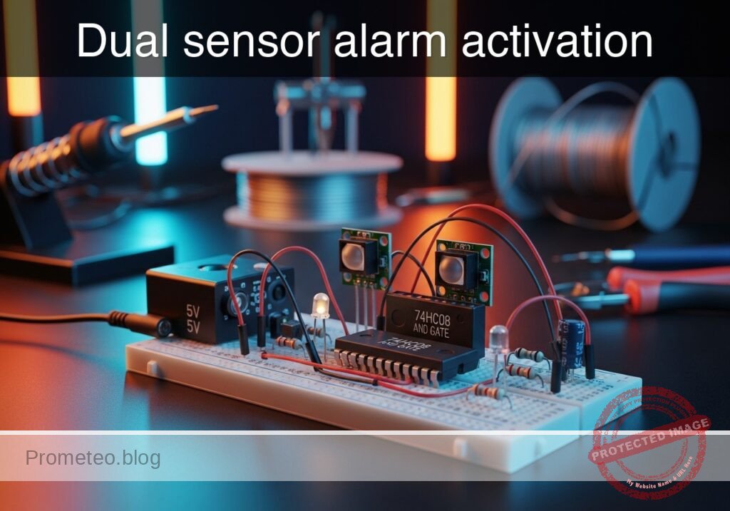 Dual sensor alarm activation prototype (Maker Style)
