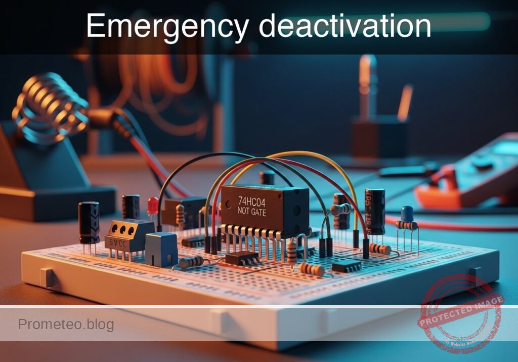 Emergency deactivation prototype (Maker Style)