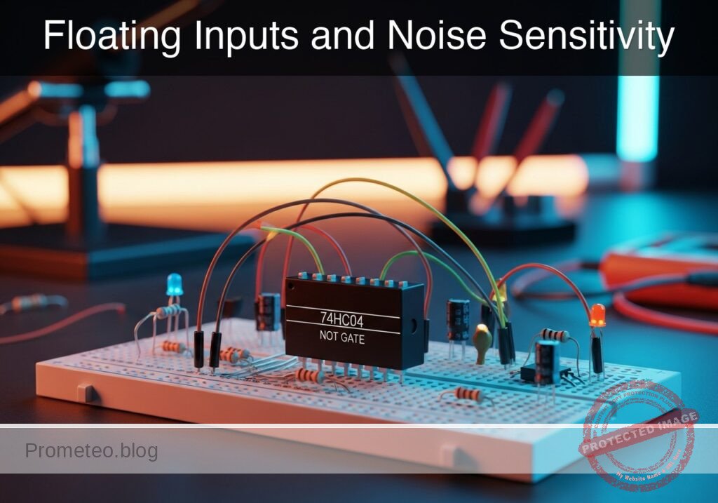 Floating Inputs and Noise Sensitivity prototype (Maker Style)