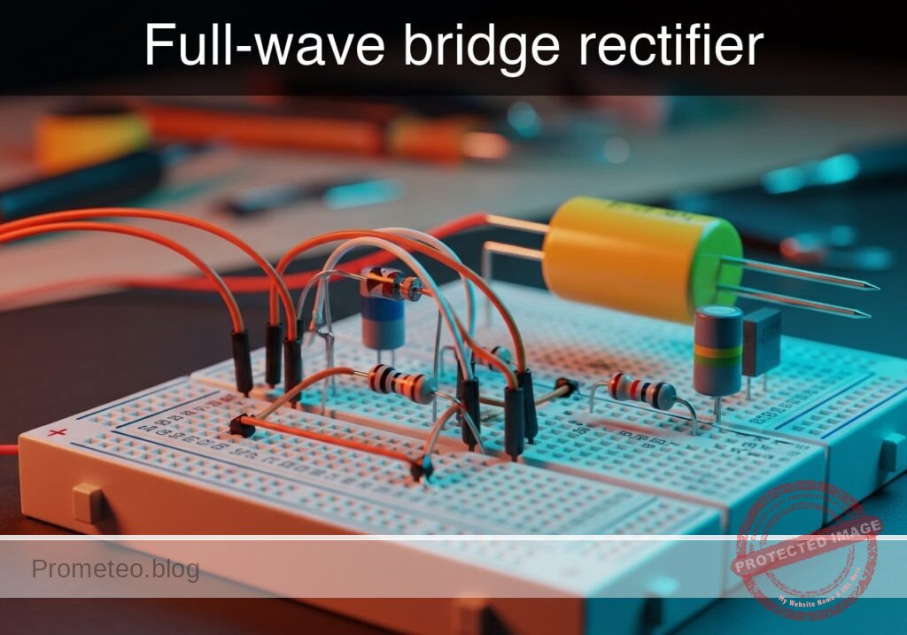 Full-wave bridge rectifier prototype (Maker Style)