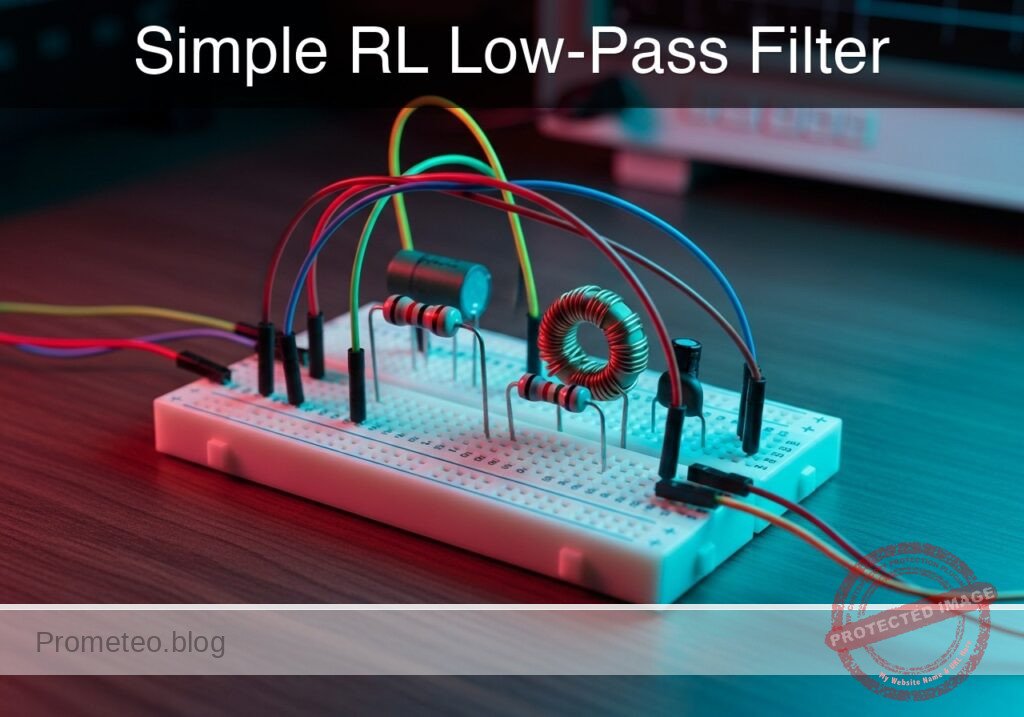 Simple RL Low-Pass Filter prototype (Maker Style)
