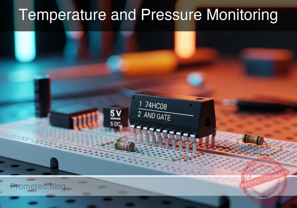 Temperature and Pressure Monitoring prototype (Maker Style)