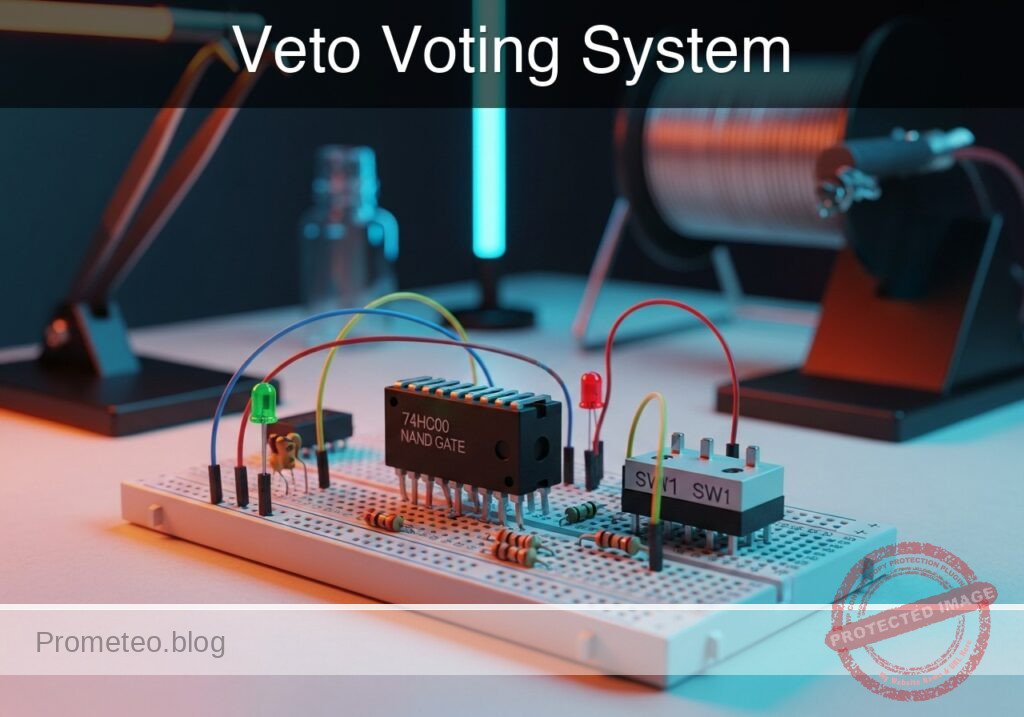 Veto Voting System prototype (Maker Style)