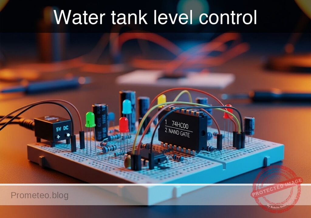 Water tank level control prototype (Maker Style)