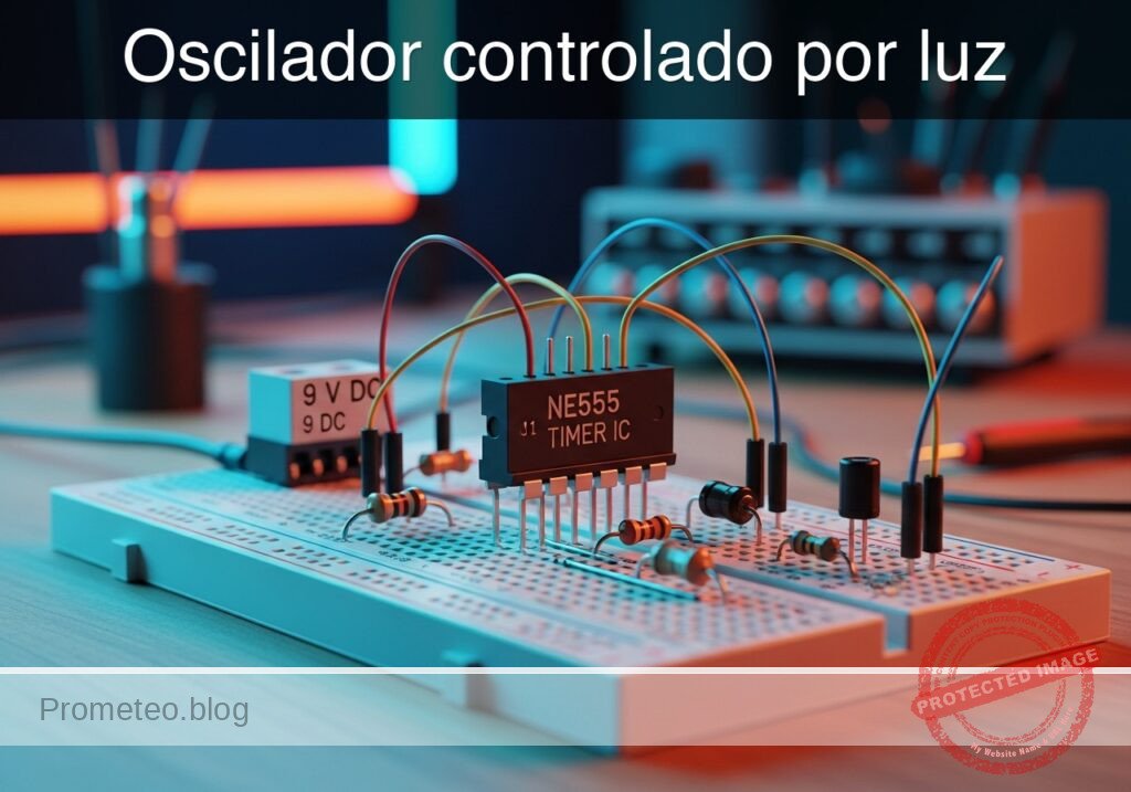 Prototipo de Oscilador controlado por luz (Maker Style)