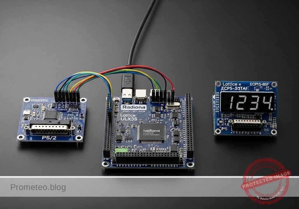Practical case: FPGA PIN lock with Radiona ULX3S Lattice ECP5-85F — hero