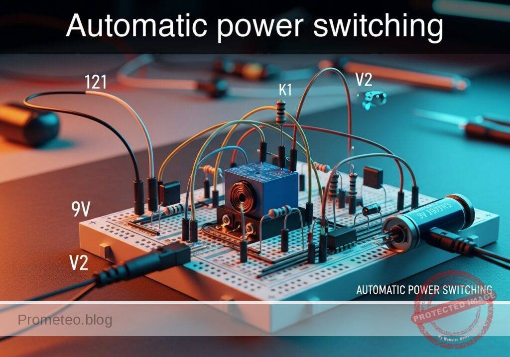 Automatic power switching prototype (Maker Style)