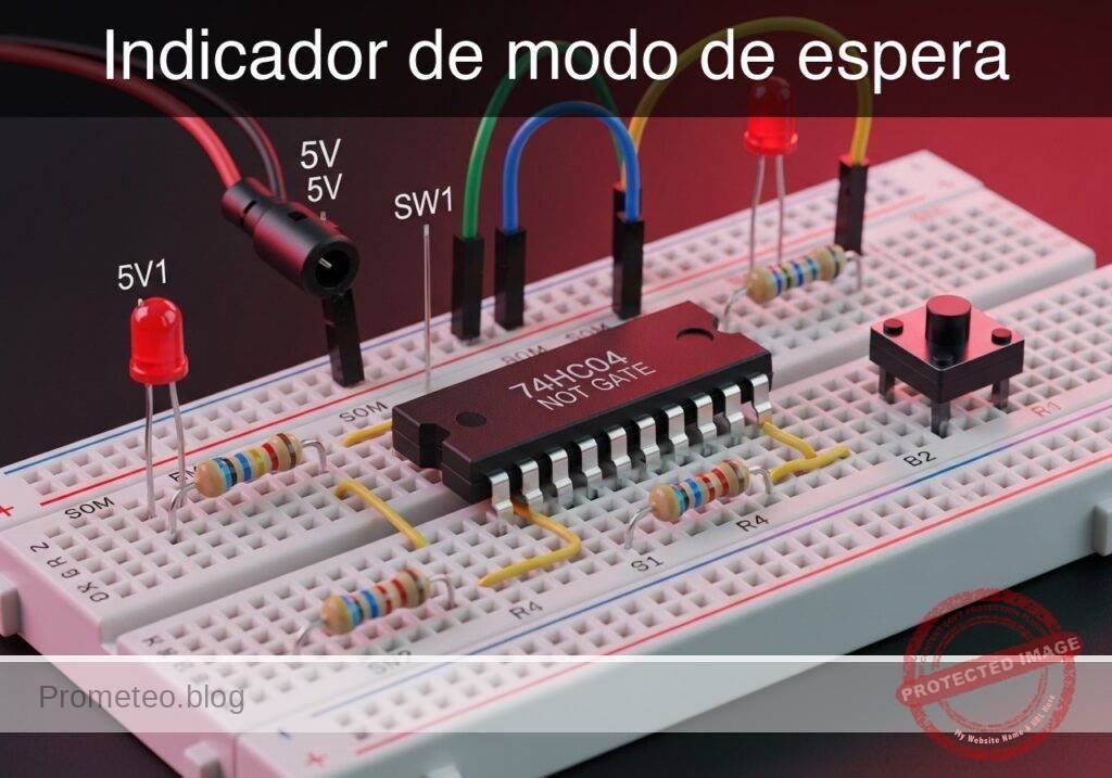 Prototipo de Indicador de modo de espera (Maker Style)