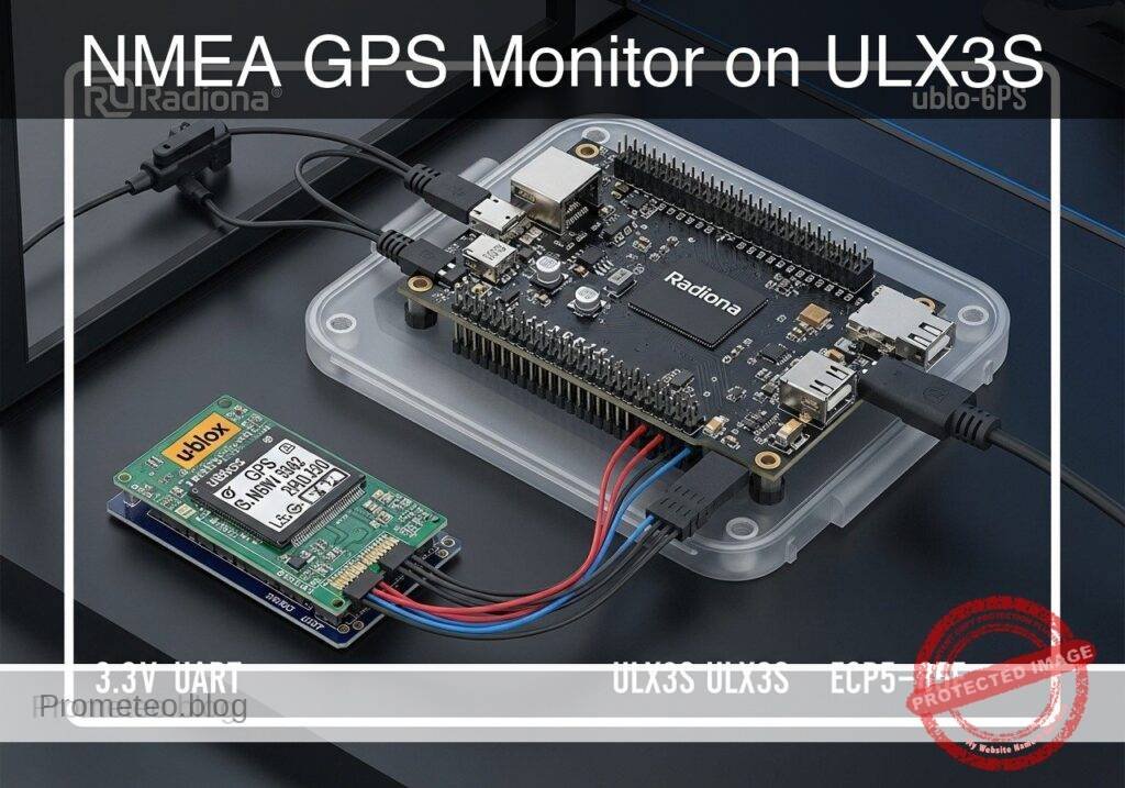 Practical case: NMEA GPS Monitor on ULX3S — hero