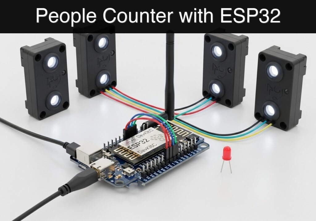 Practical case: People Counter with ESP32 — hero