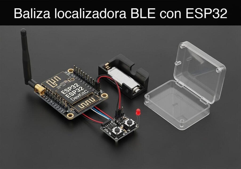 Caso práctico: Baliza localizadora BLE con ESP32 — hero