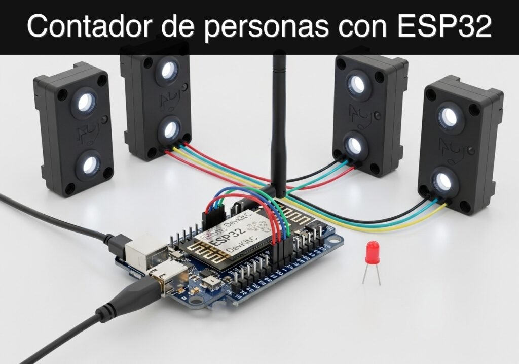 Caso práctico: Contador de personas con ESP32 — hero