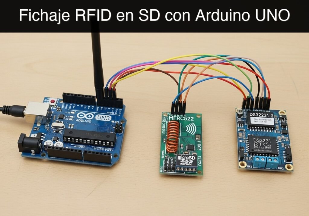 Caso práctico: fichaje RFID en SD con Arduino UNO — hero