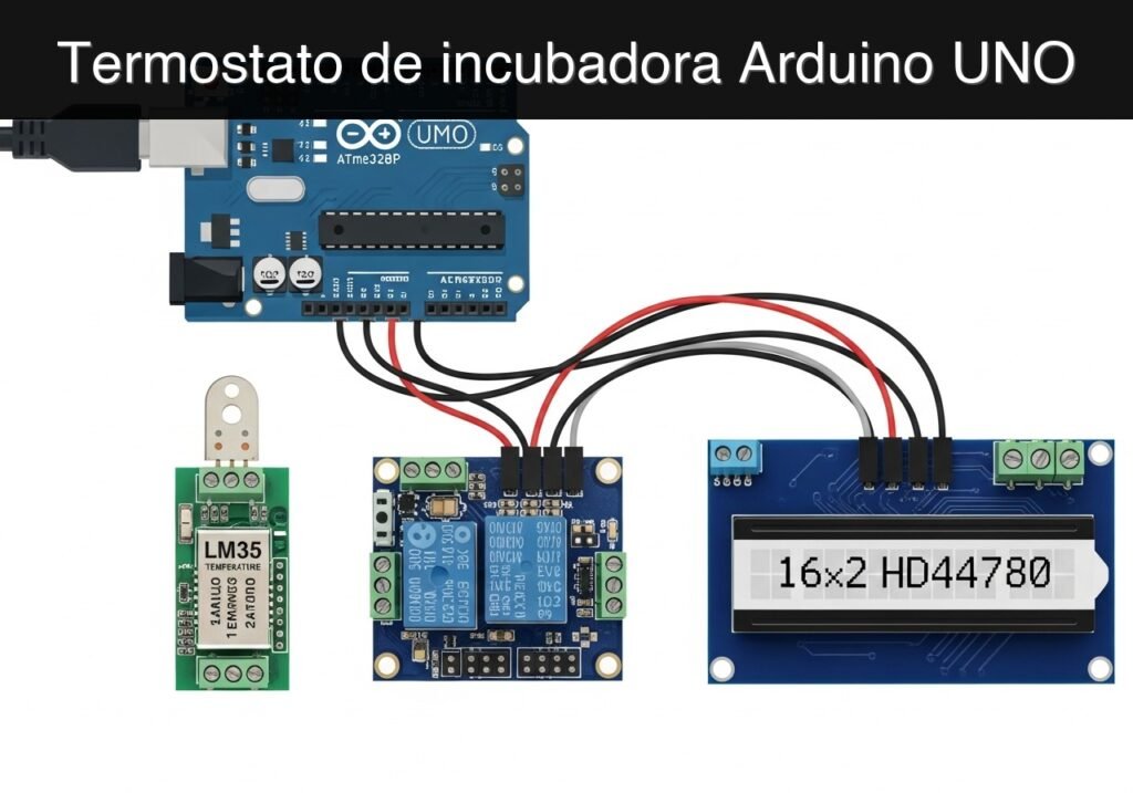 Caso práctico: termostato de incubadora Arduino UNO — hero