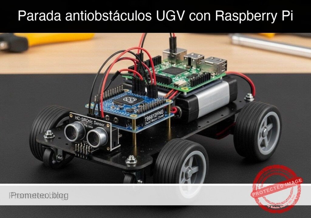 Caso práctico: parada antiobstáculos UGV con Raspberry Pi — hero