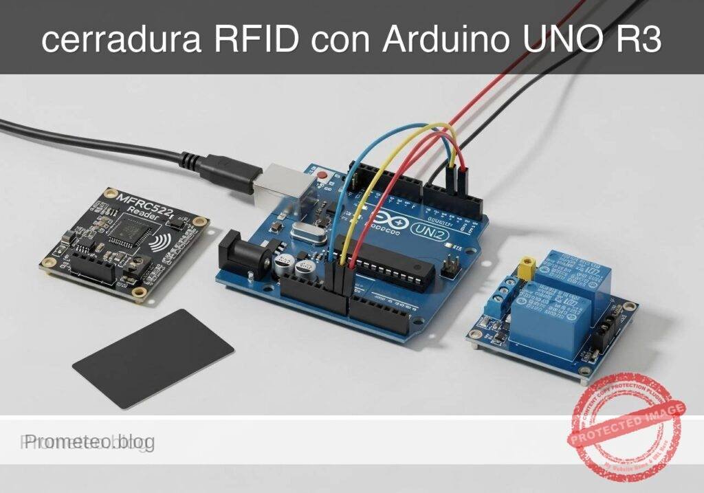 Caso práctico: cerradura RFID con Arduino UNO R3 — hero
