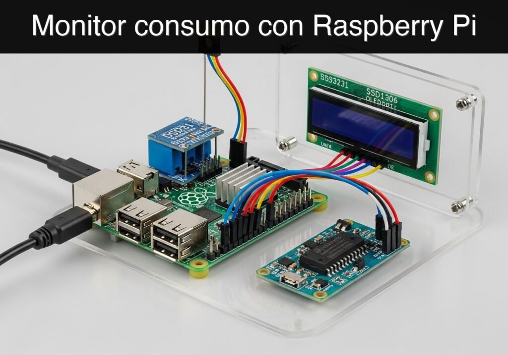 Caso práctico: monitor consumo con Raspberry Pi — hero