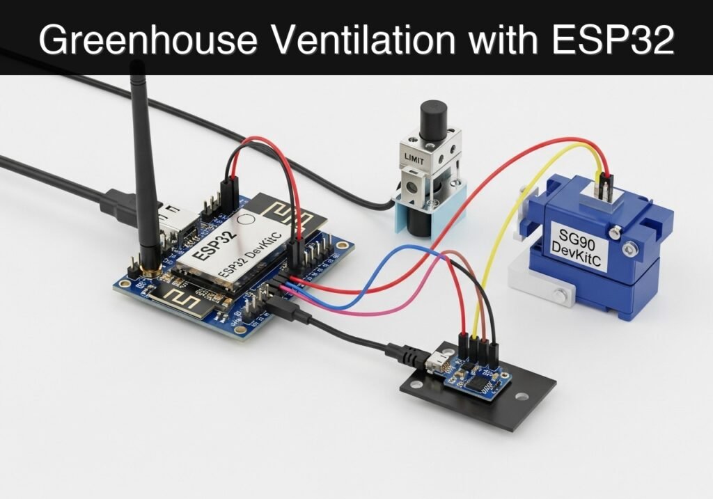 Practical case: Greenhouse Ventilation with ESP32 — hero