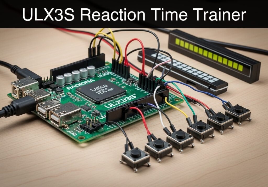 Practical case: ULX3S Reaction Time Trainer — hero