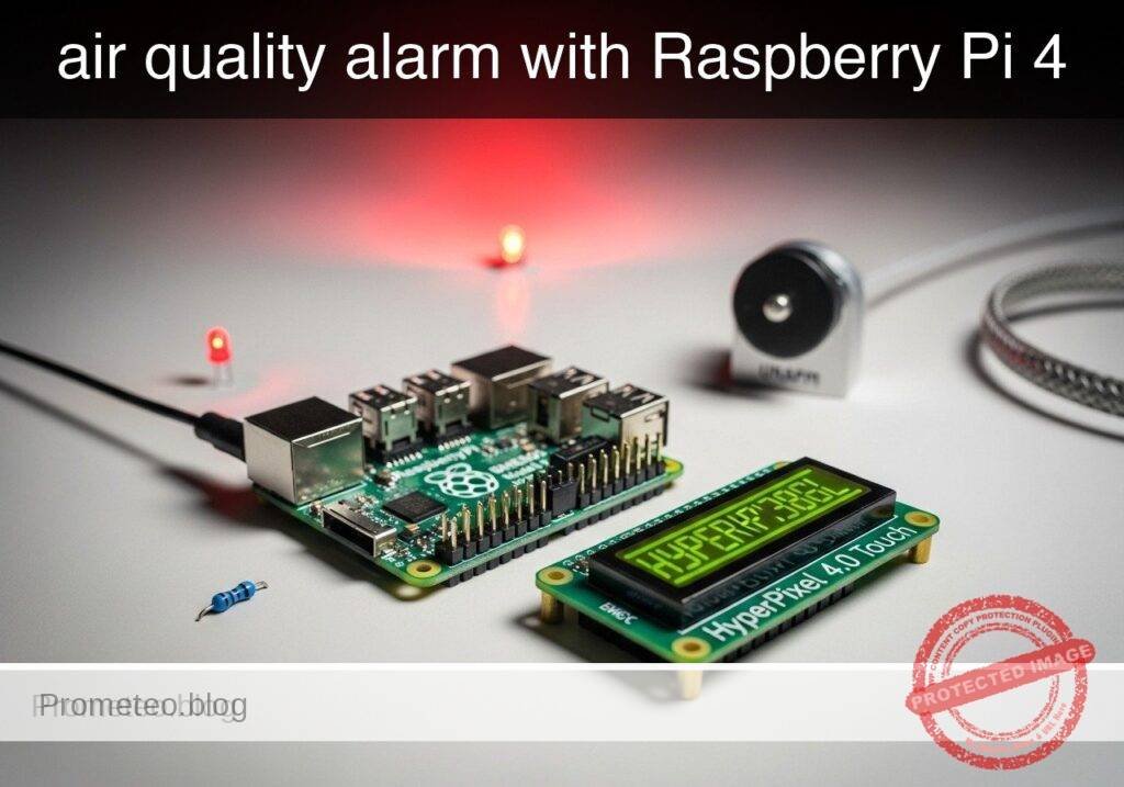 Practical case: air quality alarm with Raspberry Pi 4 — hero