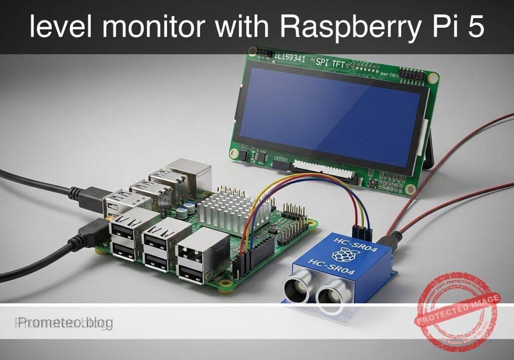 Practical case: level monitor with Raspberry Pi 5 — hero