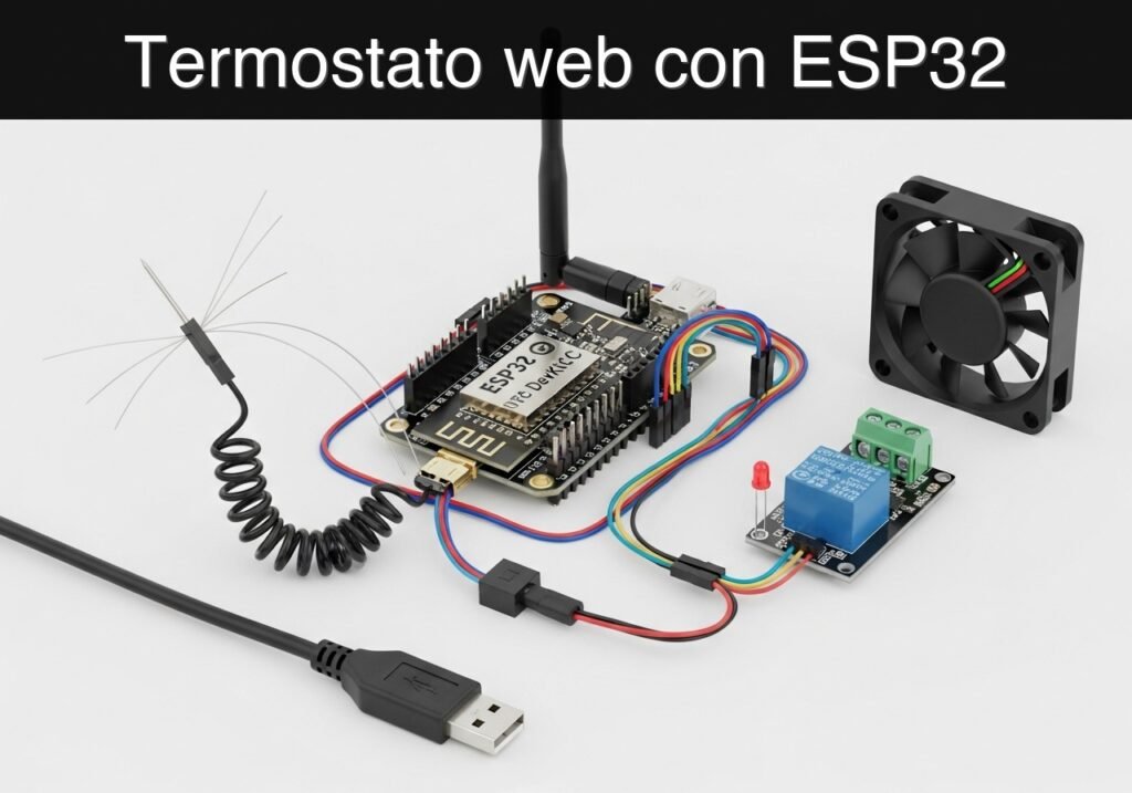 Caso práctico: Termostato web con ESP32 — hero